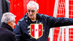 Jorge Fossati, técnico de Perú.