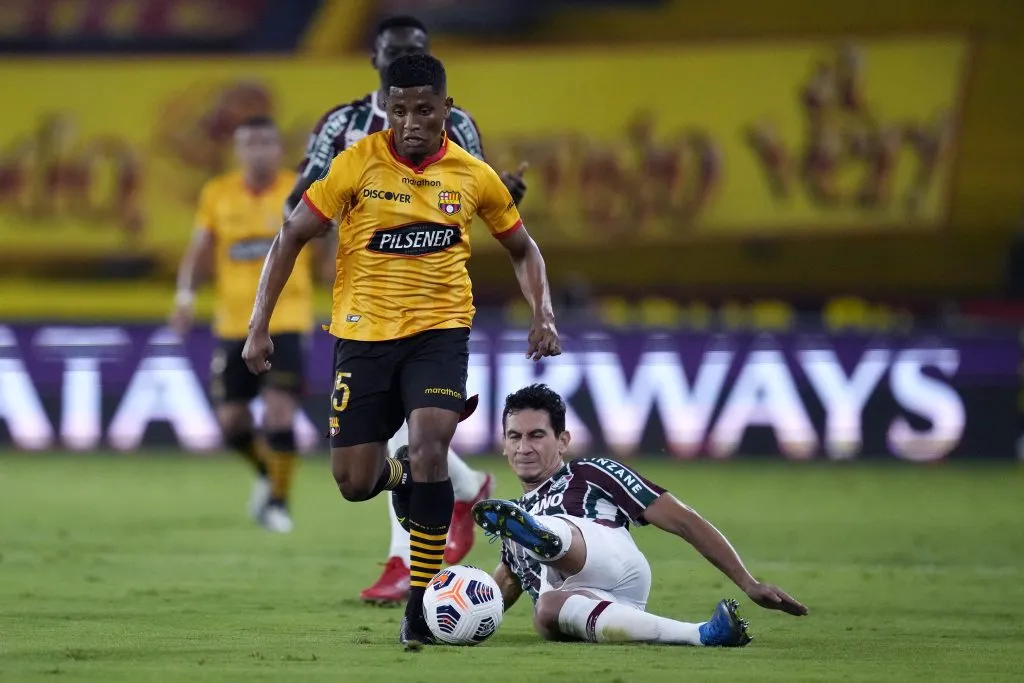 Jonathan Perlaza formó parte del equipo de Barcelona SC que llegó a semis de Copa Libertadores. (Foto: GettyImages)