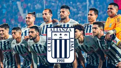 El plantel de Alianza Lima.