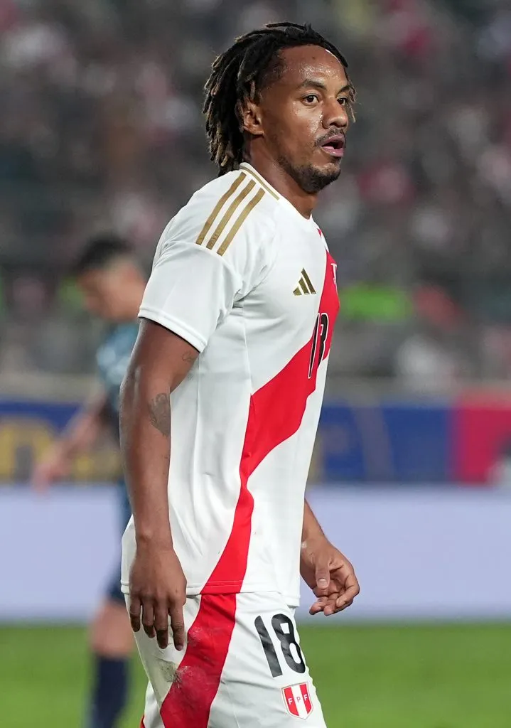 André Carrillo en la Selección Peruana. (Foto: Getty).