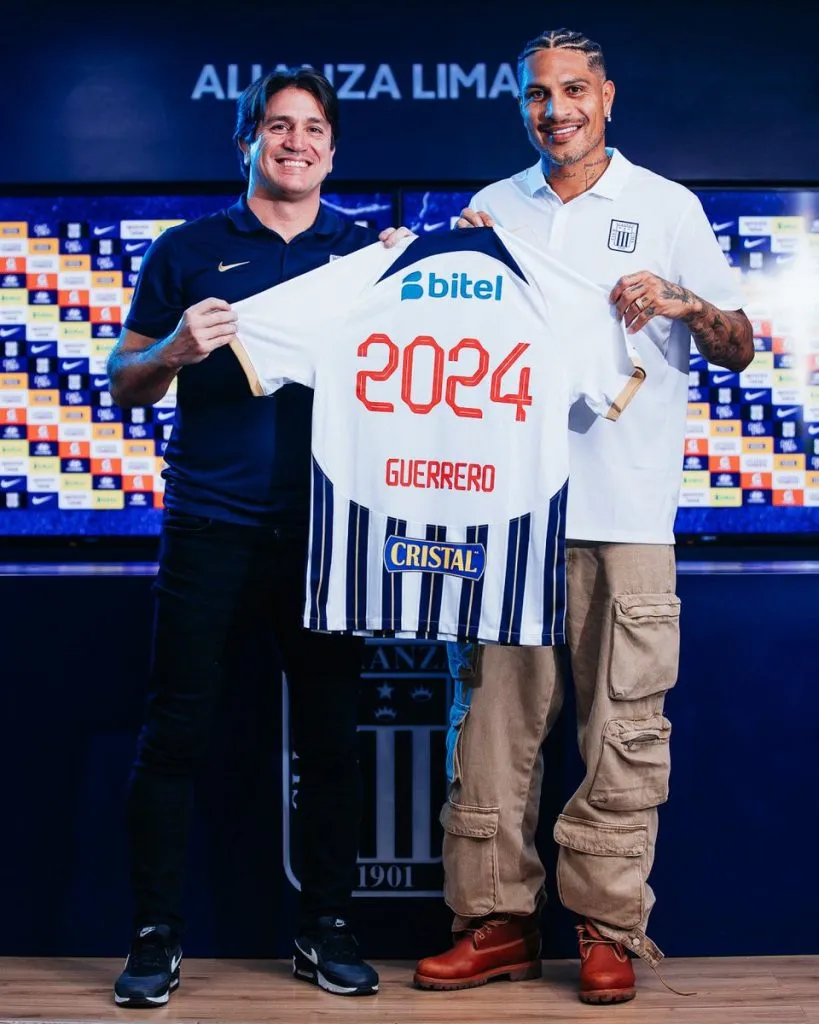 Paolo Guerrero en Alianza Lima. (Foto: Alianza Lima).