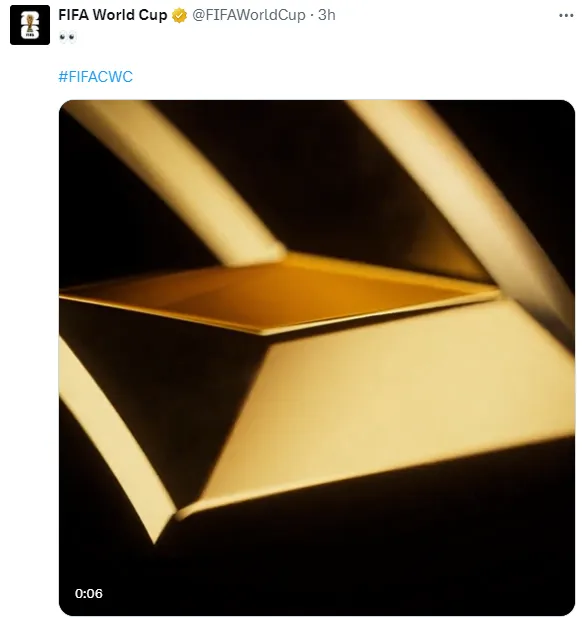 La publicación que realizó la FIFA este martes 3 de septiembre sobre el Mundial de Clubes 2025.