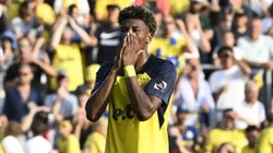 El delantero ecuatoriano falló un claro penal