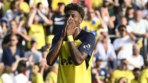 El delantero ecuatoriano falló un claro penal