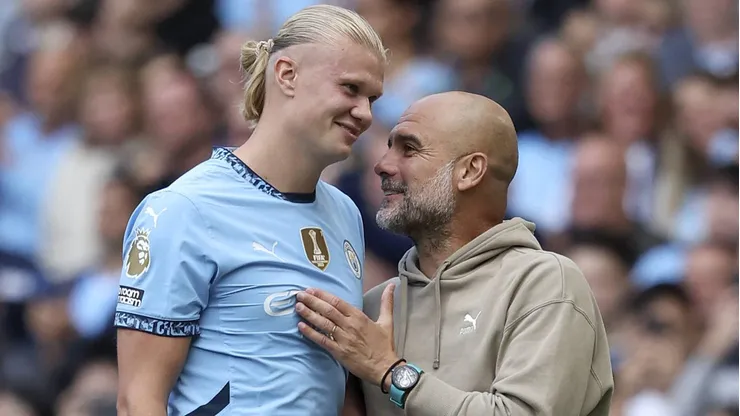 "Erling es imparable. No hay ningún defensa central, ni siquiera con un arma, que pueda detenerlo”, declaró el técnico del City.