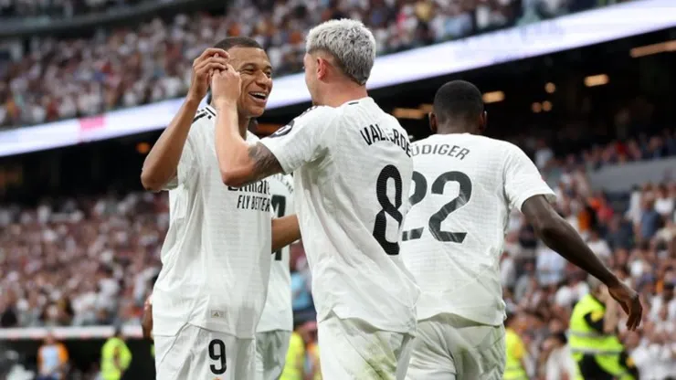 Finalmente Mbappé rompió su sequía con Real Madrid.