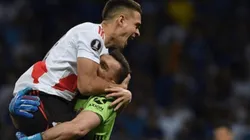 "Todos juntos": el mensaje de Santos Borré en la previa del Superclásico