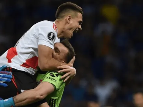 "Todos juntos": el mensaje de Santos Borré en la previa del Superclásico