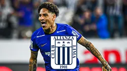 Paolo Guerrero jugando para Alianza Lima.