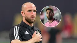 Rob Valentino y Lionel Messi.