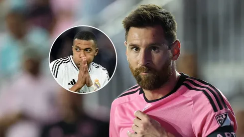 Kylian Mbappé y Lionel Messi.