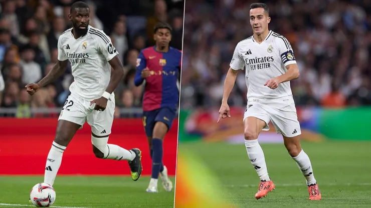 Antonio Rudiger y Lucas Vázquez terminaron con dolencias el duelo con el Barcelona y serían bajas en el Real Madrid vs. Valencia.