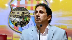 El presidente se quiso pelear con un jugador