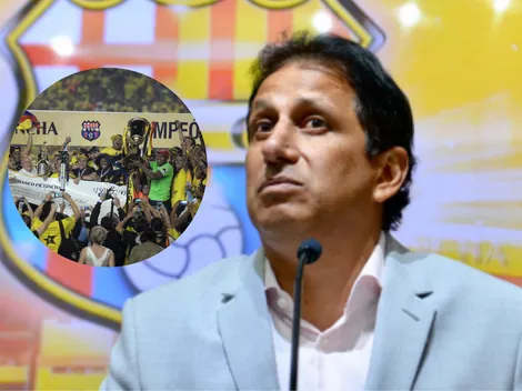 El jugador de Barcelona SC con el que se quiso pelear José Francisco Cevallos