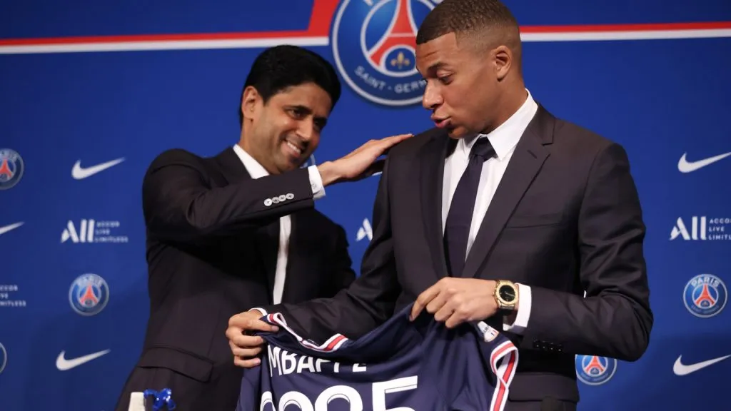 Al-Khelaifi y PSG tendrán que pagar sus deudas con Mbappé tras un tenso juicio: IMAGO
