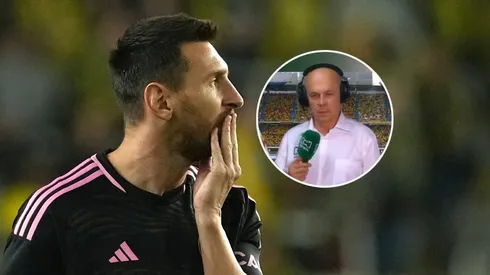 Lionel Messi y Carlos Antonio Vélez.