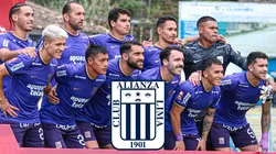 Alianza Lima posando para una foto oficial del Torneo Clausura 2024.
