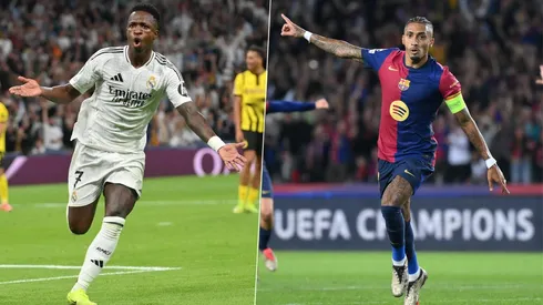 Real Madrid y Barcelona, a pesar de sus abultadas victorias, todavía no se ubican entre los primeros ocho de la tabla de la Champions League.