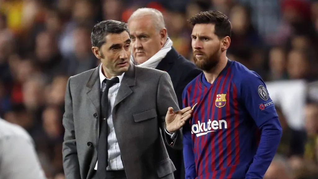 Ernesto Valverde no dudó en comparar ítems de Vinicius con Messi: IMAGO