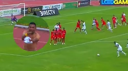 VIDEO | Ángel Gracia hace el gol de su vida, se lo grita a la dirigencia de El Nacional, y lo expulsan