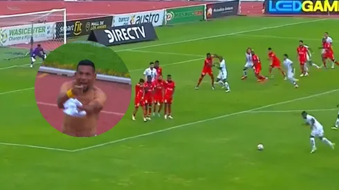 VIDEO | Ángel Gracia hace el gol de su vida, se lo grita a la dirigencia de El Nacional, y lo expulsan