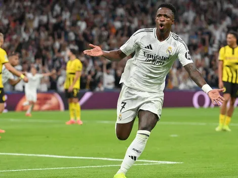 Así está Vinícius en la tabla histórica de goleadores del Real Madrid