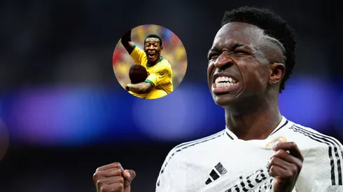 Vinicius fue comparado con Pelé por voces oficiales de Real Madrid.