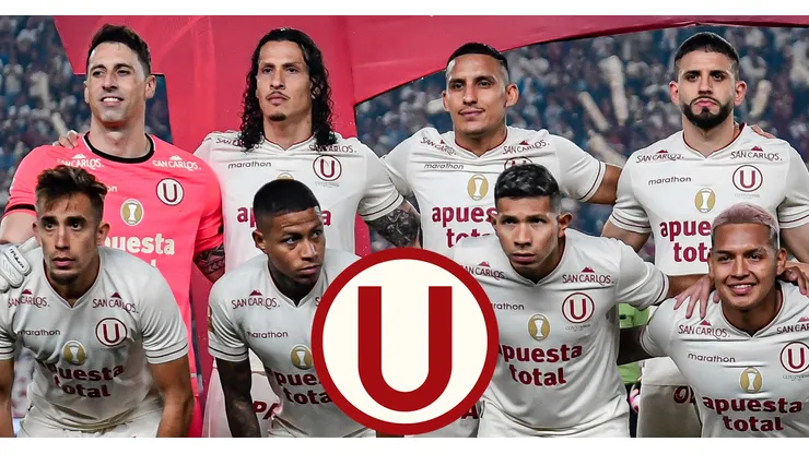 La alineación de Universitario ante Sporting Cristal.