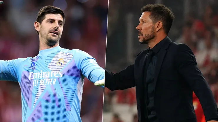 Thibaut Courtois salió a responder las acusaciones de Diego Simeone por lo sucedido en el Derbi Madrileño.