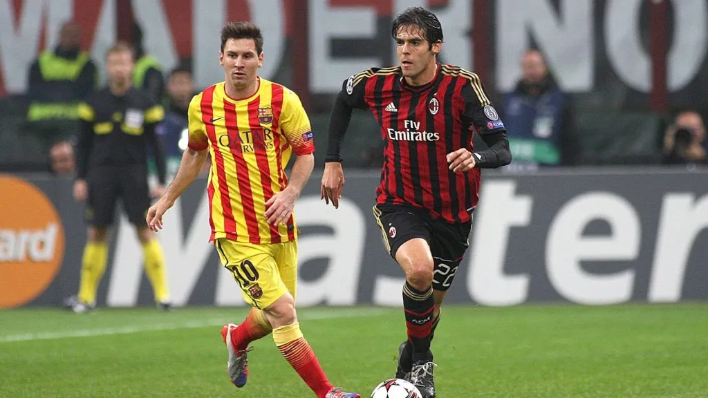 Kaká y Messi se vieron las caras durante años en CONMEBOL, Champions o LaLiga: IMAGO