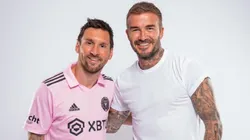 Beckham y su paso por Real Madrid fueron claves en el fichaje de Messi.
