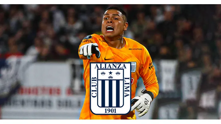 Ángelo Campos, portero de Alianza Lima.