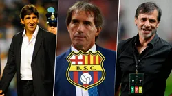 Costas, Almada y Bustos salieron campeones con Barcelona SC