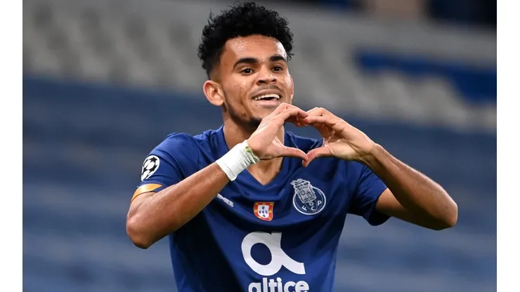 Luis Fernando Díaz, gran figura del Porto en Portugal y Champions League.