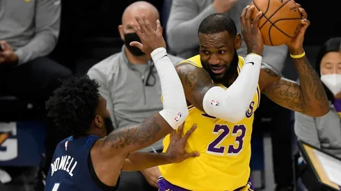 LeBron James ante Minnesota Timberwolves