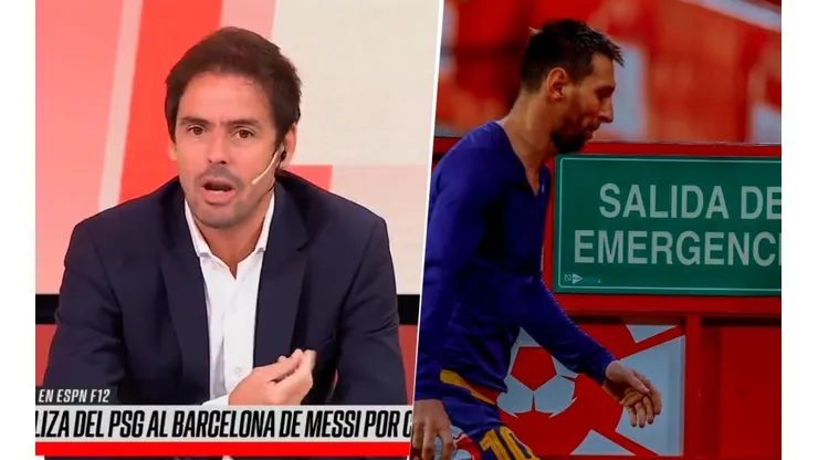 Closs vio a Messi perder ayer con Barcelona y hoy dijo lo que todos pensamos