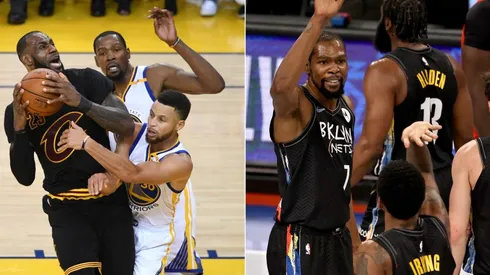 LeBron James y los 'Big-Threes' de Warriors y Nets