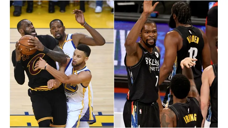 LeBron James y los 'Big-Threes' de Warriors y Nets