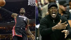 LeBron James y Michael Jordan