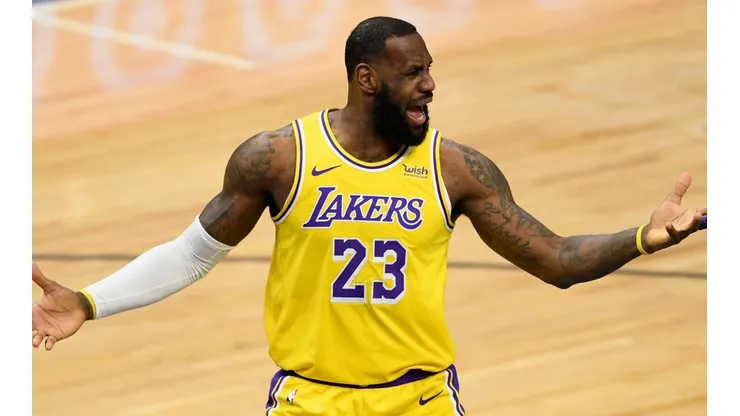 LeBron James, estrella de Los Angeles Lakers