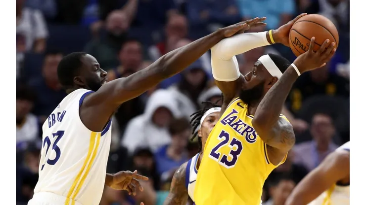 Draymond Green y LeBron James