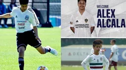 Alex Alcalá nuevo jugador del LA Galaxy.
