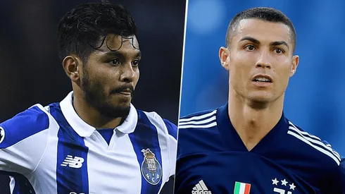 Jesús Corona y Cristiano Ronaldo, protagonistas de Porto vs. Juventus por la UEFA Champions League (Foto: Getty Images).