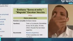 La reacción de Vecchio al ver que le cambiaron el perfil de Wikpedia