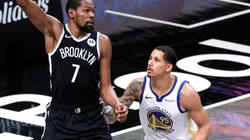 Kevin Durant y Juan Toscano