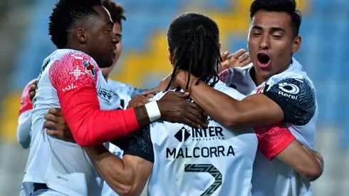 Atlas celebra su victoria ante Pachuca por la jornada 6 del Guard1anes 2021.