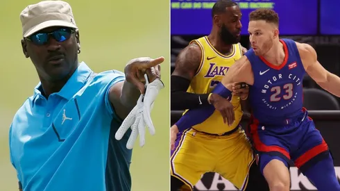 Michael Jordan, LeBron James y Blake Griffin
