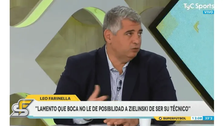 Leonardo Farinella, sin pelos en la lengua.