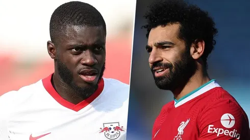 Upamecano y Salah, UCL (Imagen: Getty)