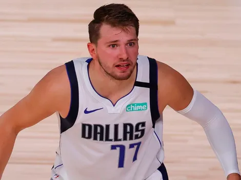 Luka Doncic falló triple decisivo y se dio golpes en la cara